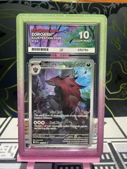 Pokemon TCG Zoroark 143/086 Illustration Rare White Flare ACE 10 Gem Mint - Image 1