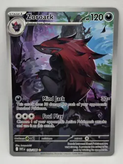 Pokemon TCG Zoroark 143/086 White Flare Illustration Rare Card - Image 1