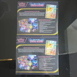 2 x Pokemon TCG Chaos Rising Pokemon Center Elite Trainer Box ETB Sealed New - Image 2