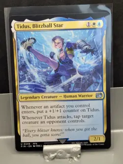 Tidus, Blitzball Star X1 NM Final Fantasy MTG - Image 1