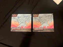 Pokemon TCG: Chaos Rising Pokemon Center (PC) Elite Trainer Box (ETB) X2 - Image 1