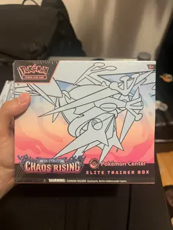 Pokemon TCG: Chaos Rising Pokemon Center (PC) Elite Trainer Box (ETB) X2 - Image 2