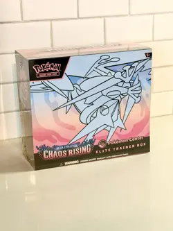 Chaos Rising Pokemon Center ETB Elite Trainer Box - Pokemon TCG - New Sealed - Image 1
