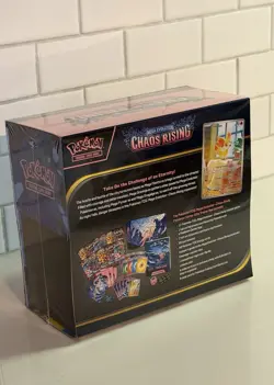 Chaos Rising Pokemon Center ETB Elite Trainer Box - Pokemon TCG - New Sealed - Image 4