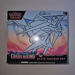 💎Pokemon TCG Chaos Rising Pokemon Center ETB Elite Trainer Box BRAND NEW SEALED - Image 1