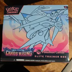 Pokemon TCG Chaos Rising Pokemon Center Elite Trainer Box PKC ETB - New & Sealed - Image 1