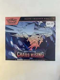 Pokemon TCG Chaos Rising Elite Trainer Box ETB Sealed UK - Image 1