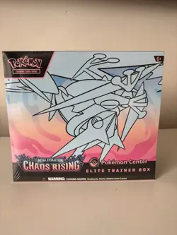 Pokemon TCG Chaos Rising Pokemon Centre Elite Trainer Box PC ETB - Image 1