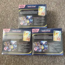 3 x Pokemon TCG: Mega Evolution Chaos Rising Elite Trainer Box ETB New & Sealed - Image 5