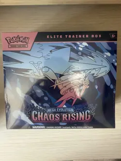 Pokemon TCG: Chaos Rising Elite Trainer Box (ETB) - Brand New & Sealed - Image 1