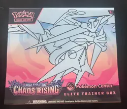 Pokemon TCG Chaos Rising Pokemon Center Elite Trainer Box ETB Sealed - Image 1