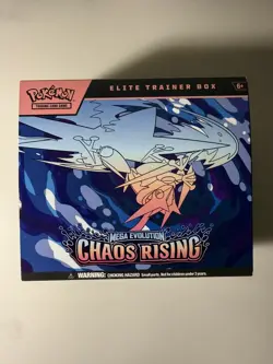 Pokemon TCG Chaos Rising ETB (Elite Trainer Box) Brand New & Factory Unsealed - Image 1