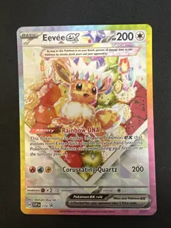 Pokemon TCG Eevee SVP 174 Black Star Promo Card - Prismatic Evolutions SPC Promo - Image 1