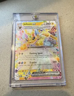 Jolteon ex 030/131 Holo Double Rare Prismatic Evolutions Pokemon NM/M - Image 3