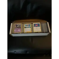 1000 Pokemon Trading Card Bulk Lot Bundle Box - Image 1