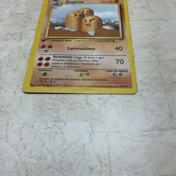 Dugtrio 019/102 Base Set 1st Edition Rare Italian Pokemon TCG Card - Image 4