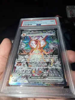 Pokemon TCG Charizard EX Obsidian Flames Special Illustration Card 223/197 PSA 9 - Image 2