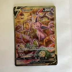 Espeon V - 180/203 Evolving Skies Alternate Art Pokemon - NM/MINT - Image 2
