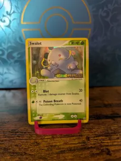 Pokemon TCG Swalot 40/106 - EX Emerald - Stamped - Reverse Holo - Image 1