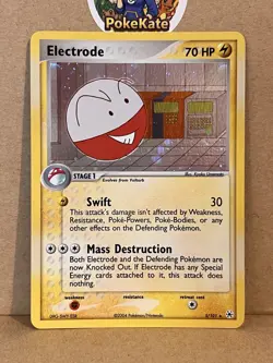 Pokemon TCG Electrode 5/101 Ex Hidden Legends Holo- English- Raw- Near mint - Image 1