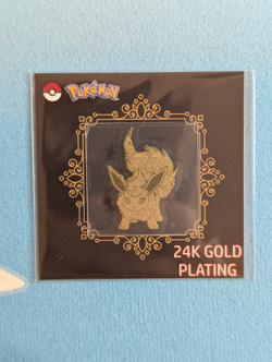 Pokemon Striking Popping Candy 24k Gold Flareon Sticker - Image 1