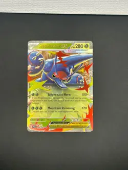 004/094 Mega Heracross ex Phantasmal Flames Double Rare Holo Pokemon - Image 1