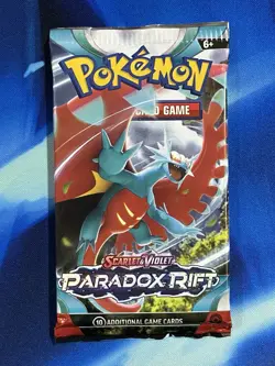 Pokemon Scarlet & Violet Paradox Rift Booster Pack Lot X4 Artset SV 04 - Image 2