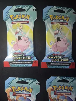 Pokemon Journey Together Lot Of ×6 Sleeved Boosters Factory Sealed - Image 2