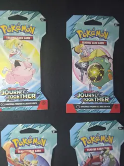 Pokemon Journey Together Lot Of ×6 Sleeved Boosters Factory Sealed - Image 3