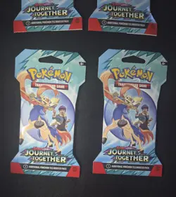 Pokemon Journey Together Lot Of ×6 Sleeved Boosters Factory Sealed - Image 4