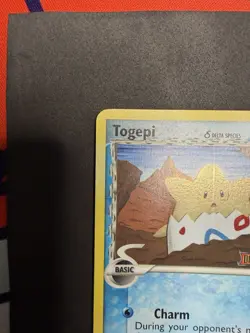 Togepi 41/101 Pokemon EX Dragon Frontiers 2006 Reverse Holo Stamped - LP - Image 2
