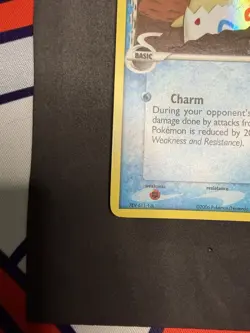Togepi 41/101 Pokemon EX Dragon Frontiers 2006 Reverse Holo Stamped - LP - Image 5