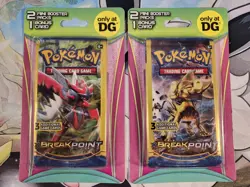 2x Pokemon TCG XY Breakpoint Mini Booster Pack (2 Packs) English + Bonus Card - Image 1