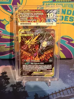 Ace 10 Moltres & Zapdos & Articuno GX SM210 Promo Hidden Fates - Pokemon TCG - Image 1