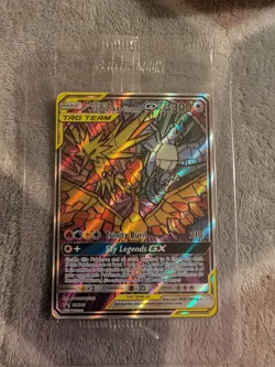 Pokemon TCG - Moltres & Zapdos & Articuno GX SM210 - Hidden Fates Promo - SEALED - Image 1