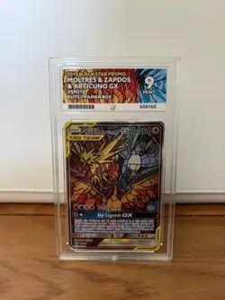 Pokemon TCG Moltres & Zapdos & Articuno GX SM210 Hidden Fates Promo Card - Ace9 - Image 1