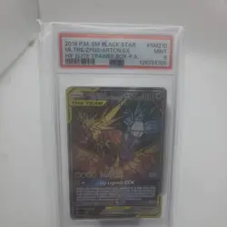 Pokemon TCG Hidden Fates Moltres Zapdos Articuno GX Black Star Promo SM210 PSA 9 - Image 1