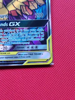 Pokemon TCG Hidden Fates Promo Card Moltres, Zapdos, Articuno GX Sm210 Sealed - Image 5