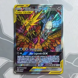 Moltres & Zapdos & Articuno GX SM210 NM Pokemon TCG Hidden Fates ETB Promo - Image 1