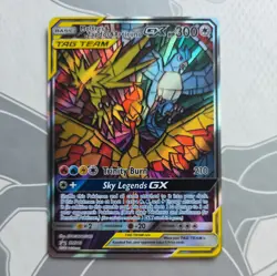 Moltres & Zapdos & Articuno GX SM210 NM Pokemon TCG Hidden Fates ETB Promo - Image 1