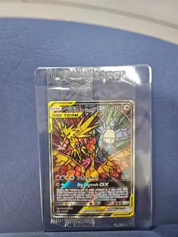 Pokemon TCG Moltres & Zapdos & Articuno GX Hidden Fates Card SEALED sm210 PROMO - Image 3