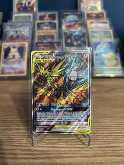 Pokemon TCG Hidden Fates Moltres, Zapdos, Articuno GX SM210 Promo Card NM - Image 1