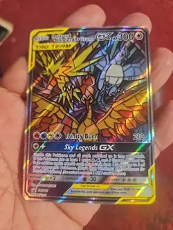 Pokemon TCG 2019 Moltres Zapdos Articuno GX SM210 Hidden Fates ETB Promo Sealed - Image 3