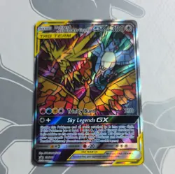 Moltres & Zapdos & Articuno GX SM210 NM Pokemon TCG Hidden Fates ETB Promo - Image 1