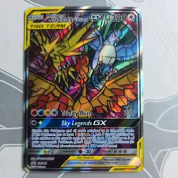 Moltres & Zapdos & Articuno GX SM210 NM Pokemon TCG Hidden Fates ETB Promo - Image 1
