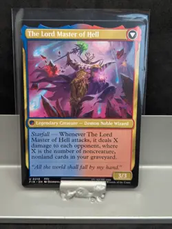 The Emperor of Palmecia The Lord Master of Hell X1 NM Final Fantasy MTG - Image 2