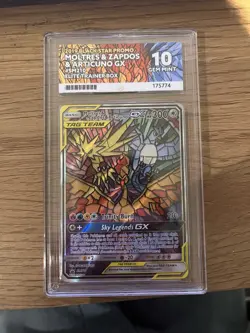 Moltres & Zapdos & Articuno GX SM210 - Pokemon TCG Hidden Fates Promo Ace 10 #2 - Image 1
