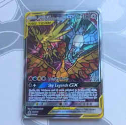 Moltres & Zapdos & Articuno GX SM210 NM Pokemon TCG Hidden Fates ETB Promo - Image 1