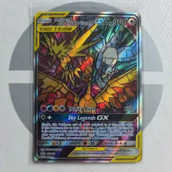 Moltres & Zapdos & Articuno GX SM210 NM Pokemon TCG Hidden Fates ETB Promo - Image 1