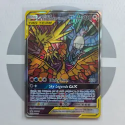 Moltres & Zapdos & Articuno GX SM210 NM Pokemon TCG Hidden Fates ETB Promo - Image 1